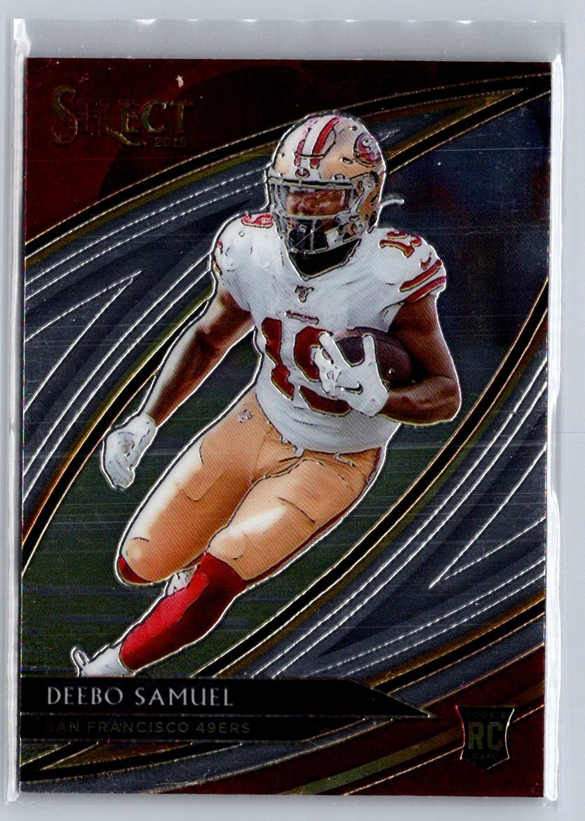 2019 panini select field level deebo samuel rookie no. 257 49ers