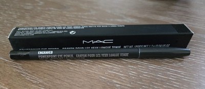 MAC Powerpoint Eye Pencil ENGRAVED (Black eyeliner) LOT OF 2, NIB/RARE/FAST SHIP