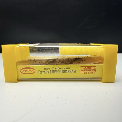 #ad Original Aurora #1406 T JET Repco Brabham Box amp; Label NICE $38.00