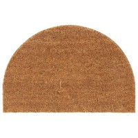 FußMatte Natur Halbrund 40X60 Cm Kokosfaser Getuftet