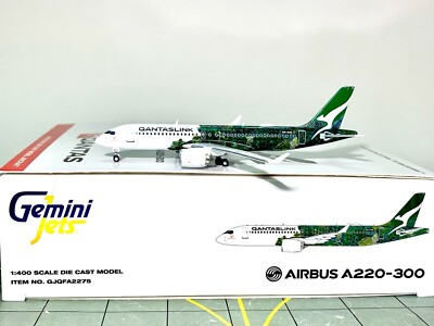 GeminiJets 1:400 カンタス航空 A220-300 VH-X4A GeminiJets 1:400 カンタス航空 A220-300 VH-X4A