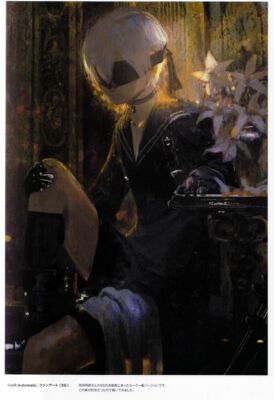 NieR automata Official Art Book by Kazuma Koda Art of NieR