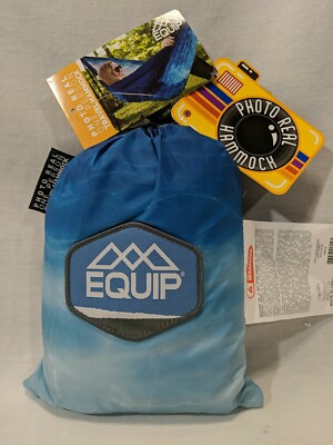 Hamac De Voyage Une Place Equip Outdoors - Léger Et Compact Pour Randonnée