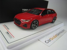 AUDI RS6 AVANT 2019 1/43 TSM MODEL (TANGO RED)