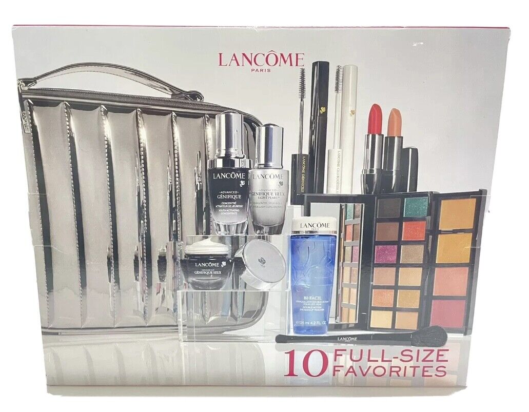 Lancome Holiday 2020 Beauty Box 10 FULL SIZES AWESOME! NIB