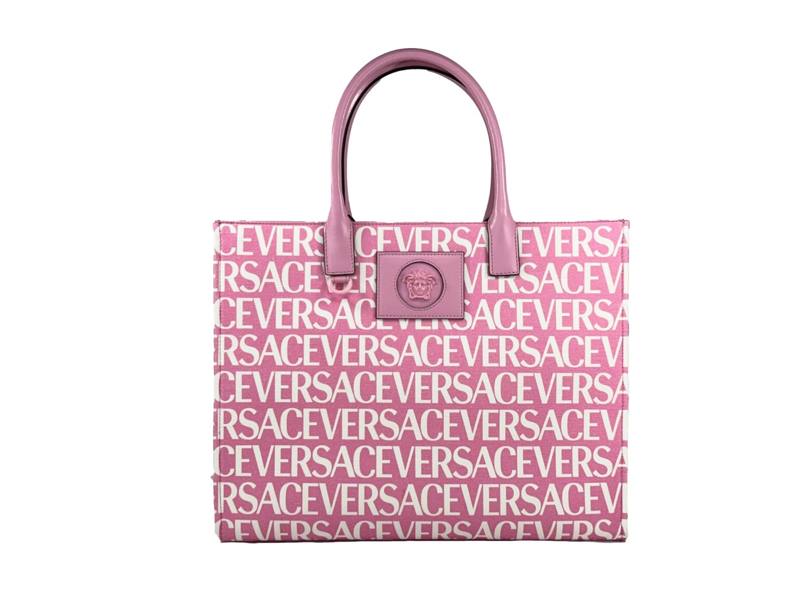 Versace — Versace Medusa Large Canvas Large Tote Bag