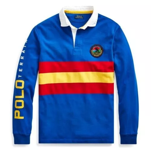 Polo Country Ralph Lauren Sportsman Long Sleeve Rugby Shirt M