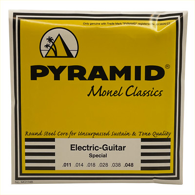 Pyramid Monel Classics 011-048 | E-Gitarren-Saiten | Monel-Stahl-Saiten | MO1148