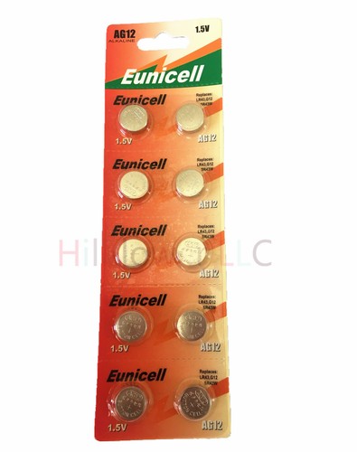 10 piezas AG12 LR43 LR1142 G12 386A 301 186 Tarjeta 1.5V 0% Hg Batería Alcalina - Imagen 6 de 6