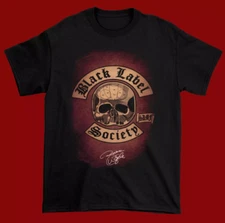 Zakk Wylde Black Label Society Signature Black All Size T-Shirt
