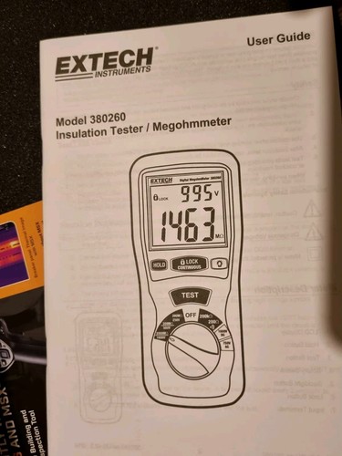 EXTECH 380260 Autoranging Digital Megohmmeter Insulation. Brand New - Picture 5 of 6