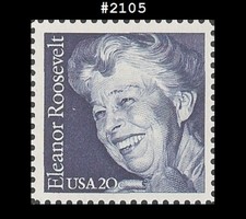 USA4 #2105 MNH Eleanor Roosevelt