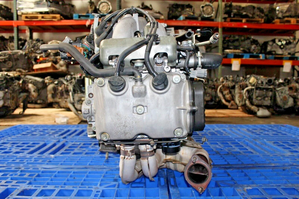Subaru EJ20 SOHC 2000-05 motor Impreza Legacy Forester 2,5 L repuesto JDM Foto 3 de 4