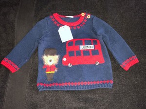 baby boy navy sweater