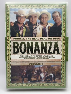 Bonanza: The Official Fifth Season Volumes 1 & 2 (DVD, 1963) Factory ...