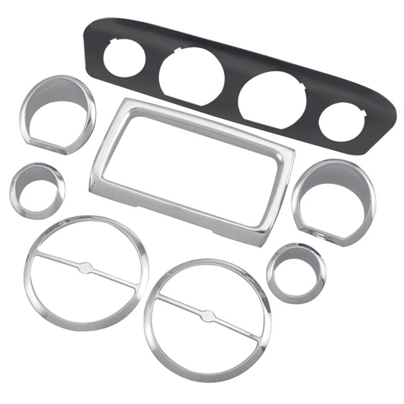Inner Fairing Trim Gauge Radio Trim Bezel For Harley Touring Electra Glide 14-up - Image 3 of 4