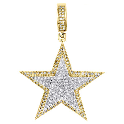 10k Rose Gold Pentagram Charm Pendant – Hand-Polished Rose Gold Necklace With Symbolic Meaning - View #5