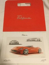 Ferrari California Convertible Drawing - Design Coupe-Cabriolet Pininfarina