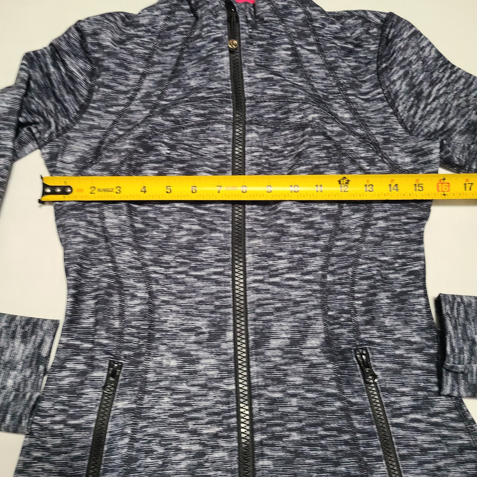 Lululemon Define Jacket Dramatic Static White Bla… - image 2