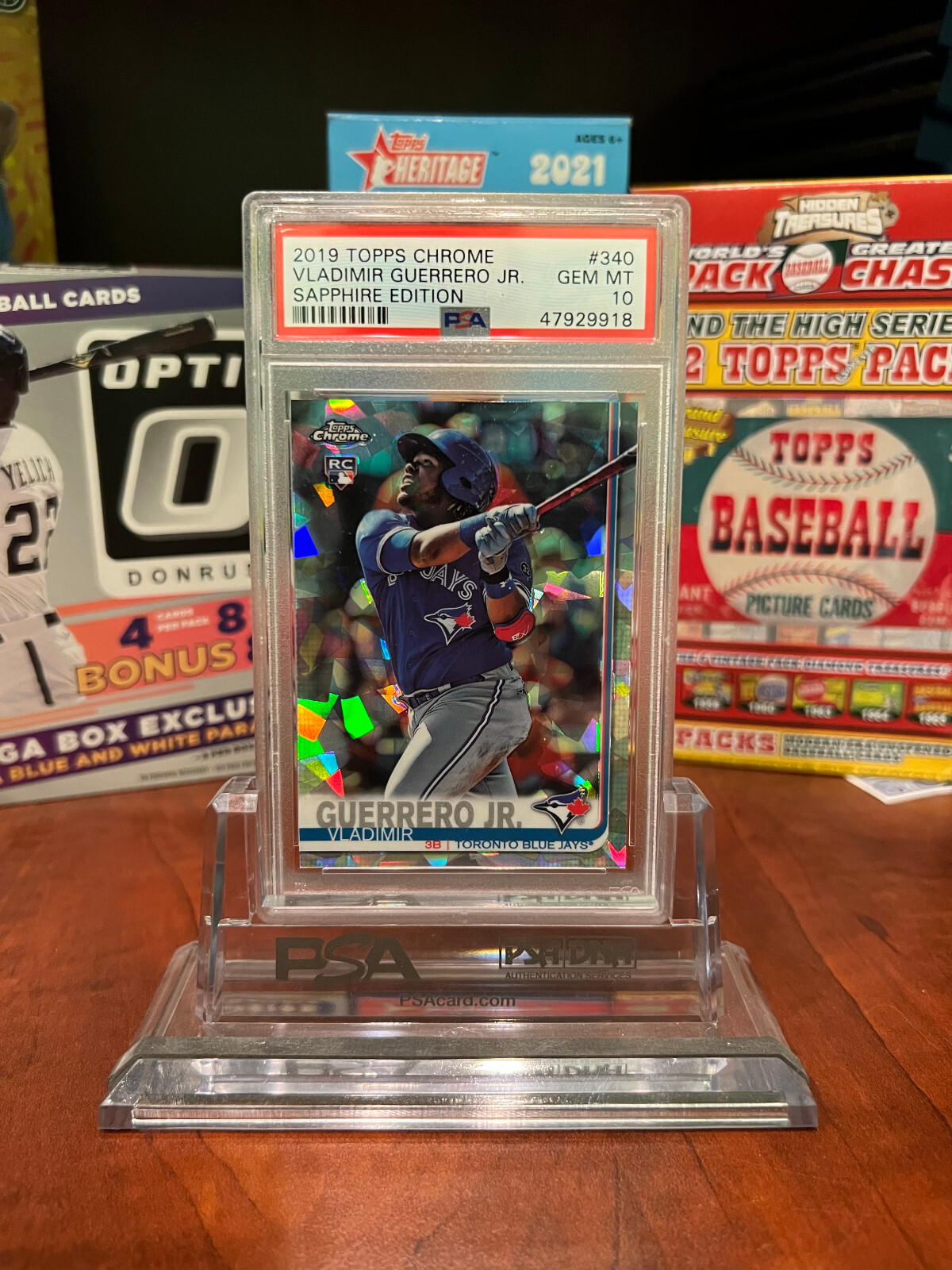 Vladimir Guerrero Jr. 2019 Topps Chrome Sapphire Edition #340 Base