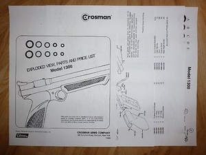 Crosman 2100 O-Ring Seal Kits (2 Kits) + Exploded View & Parts List + Seal Guide – USA