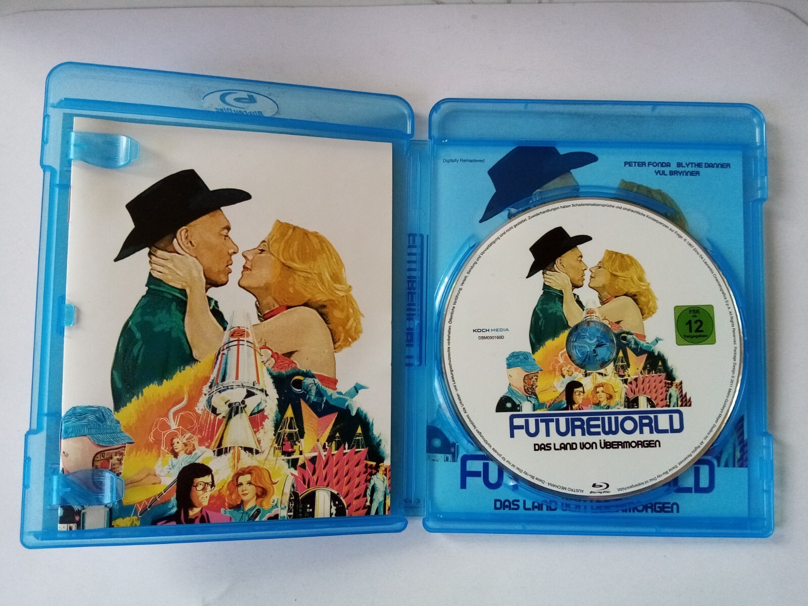 FUTUREWORLD BLU RAY DVD MIT YUL BRYNNER, PETER FONDA 4020628931858 eBay