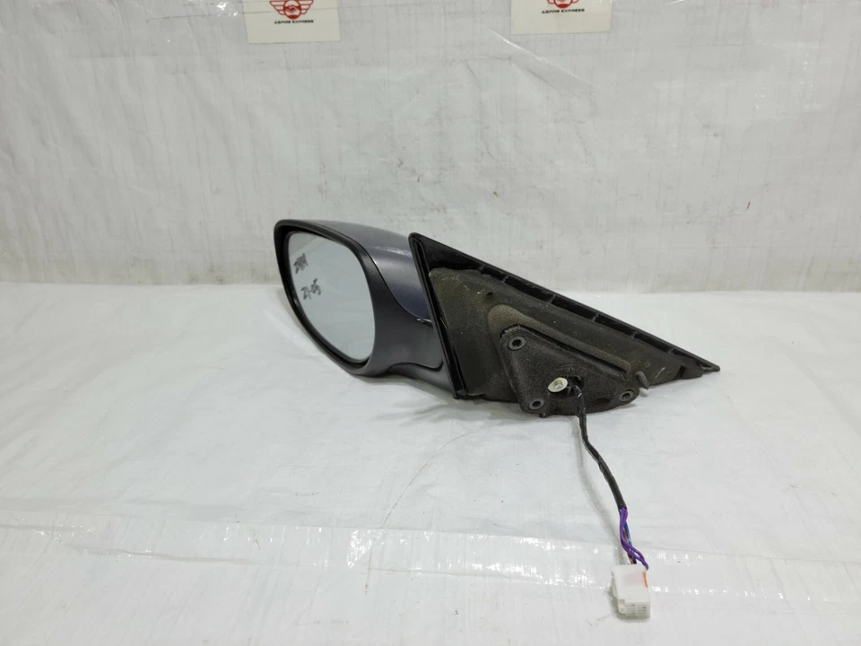 2004-2006 Mazda RX8 Espelho de Porta Visão Lateral Esquerda Motorista Potência OEM FE0269180G01 - Imagem 3 de 4