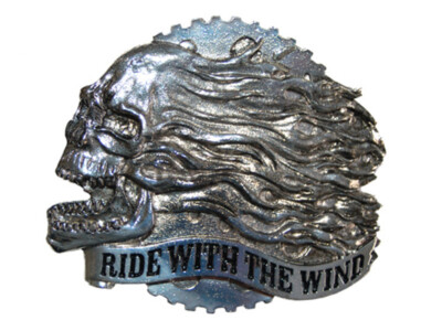 Raintree Gürtelschnallen, Eiche Blatt Biker Schnallen Sammler Ride with the wind