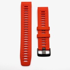 Silicone band Garmin Instinct Flame Red rubber genuine part
