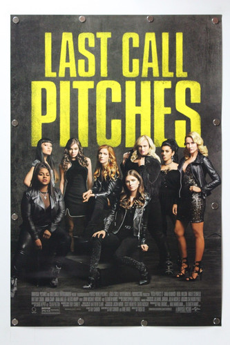 Pitch Perfect 3 2017 Double Sided Original Movie Poster 27" x 40"