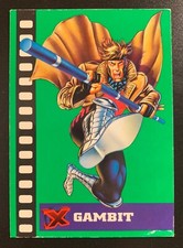 1995 Fleer Ultra X-Men Rare Toy Biz GAMBIT Suspended Animation PROMO Card #3