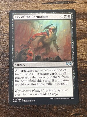 Cry of the Carnarium 070/259 Ravnica Allegiance MTG Magic The Gathering S1874*