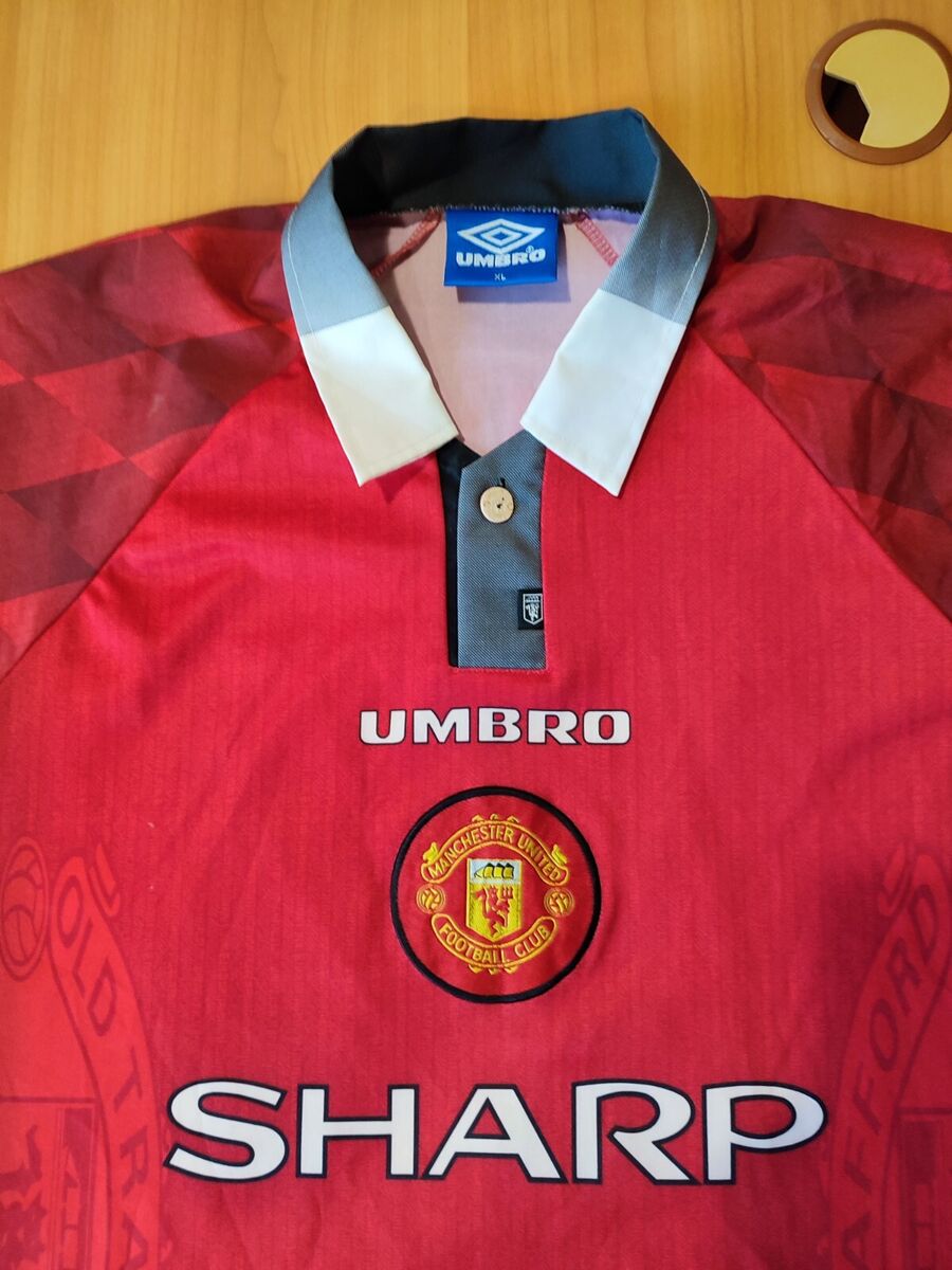 Manchester United 1996 1997 1998 home Sz XL soccer shirt Manchester United 1996 1997 1998 home Sz XL soccer shirt