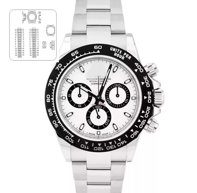 Rolex Daytona (NOT the Watch) 40mm Clear Film FULL Protection 1x Unit inside