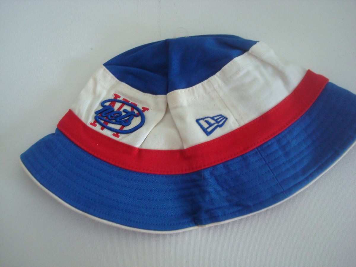 NEW JERSEY NETS NEW ERA SZ L/XL floppy bucket DEADSTOCK