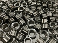 3/8-24 Titanium 12pt Nuts for Sprint Car Midget Micro Lightweight Ti Qty:4