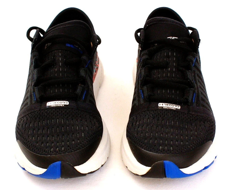 Under Armour Black UA Speedform Gemini 3 Record Equipped Running Shoes Men's 7.5 Foto 3 de 4
