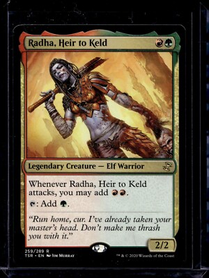 Radha, Heir to Keld (259) Time Spiral Remastered TSR MTG Magic