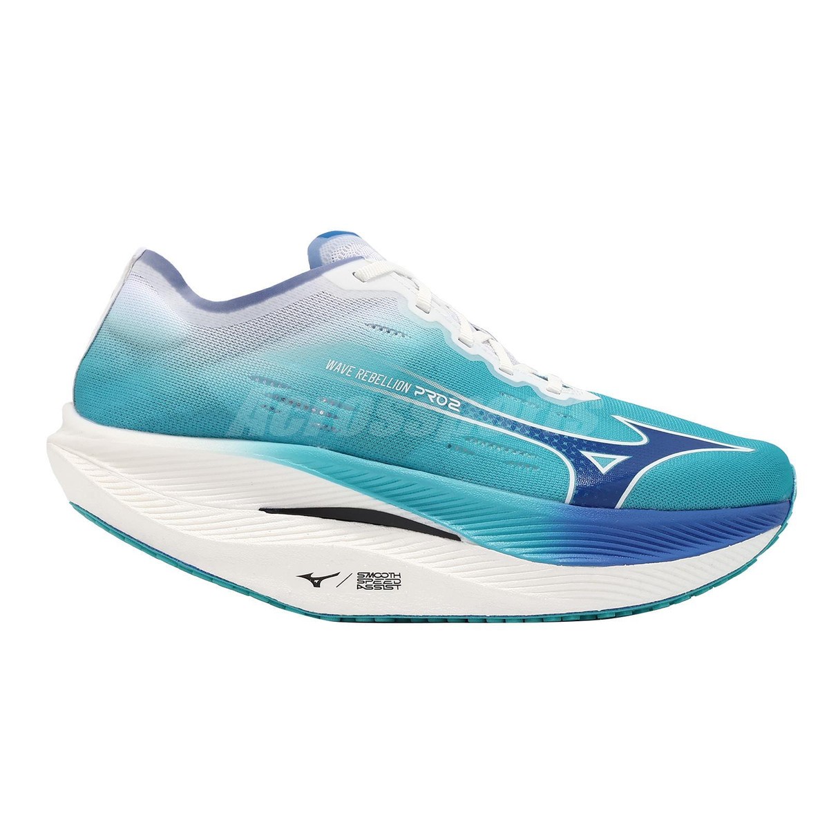 Mizuno Wave Rebellion PRO 2 Blue White Men Unisex Racing Running