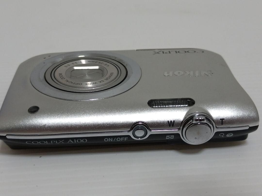 Nikon Digital Camera COOLPIX A100 Silver 5x 20MP Digital Camera