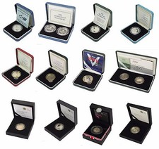 SILVER PROOF £2 TWO POUNDS ROYAL MINT BOXED AND COA CHOICE OF DATE