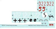RyeField Model RM-5072 1/35 Sd.Kfz.141/1 Pz.Kpfw.III Ausf.L decals only