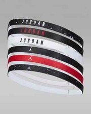 Image of Nike Adults Unisex Jordan Headbands 6 Pack J17584 091