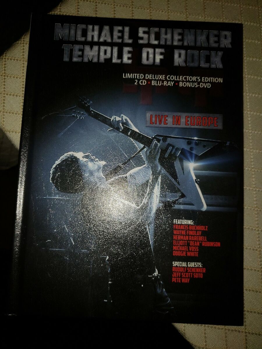Michael Schenker Temple Of Rock Limited Deluxe Edition Michael Schenker Temple Of Rock Limited Deluxe Edition