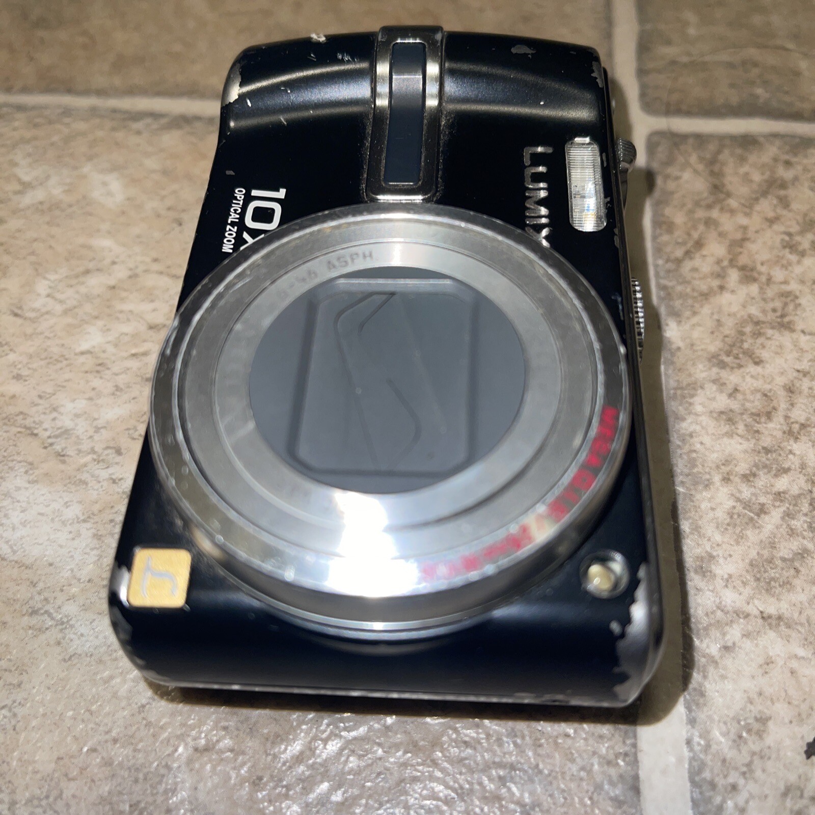 GREAT PANASONIC LUMIX DMC-TZ18 14MP 16x Zoom Digital Camera Leica Black, Charger EUR 109,87 - FR