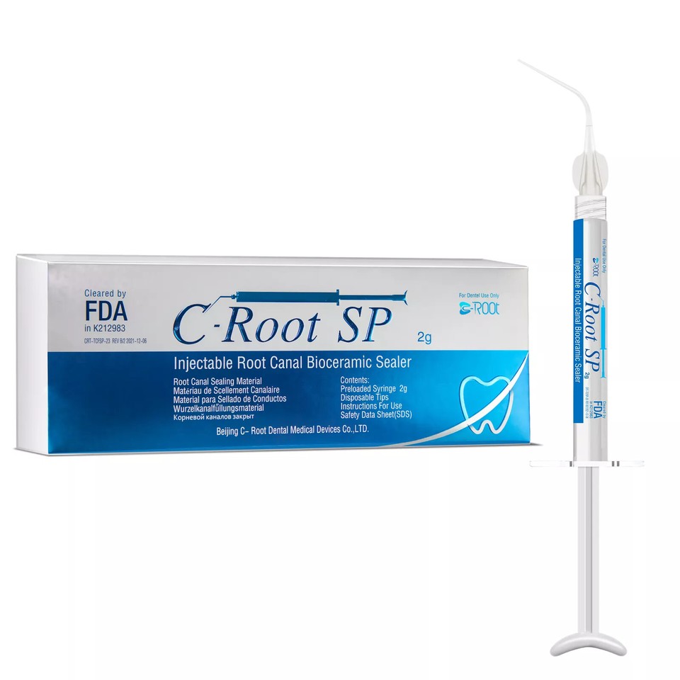 C-Root SP Injectable Root Canal Bioceramic Sealer 2x 1g Syringe (EXP ...