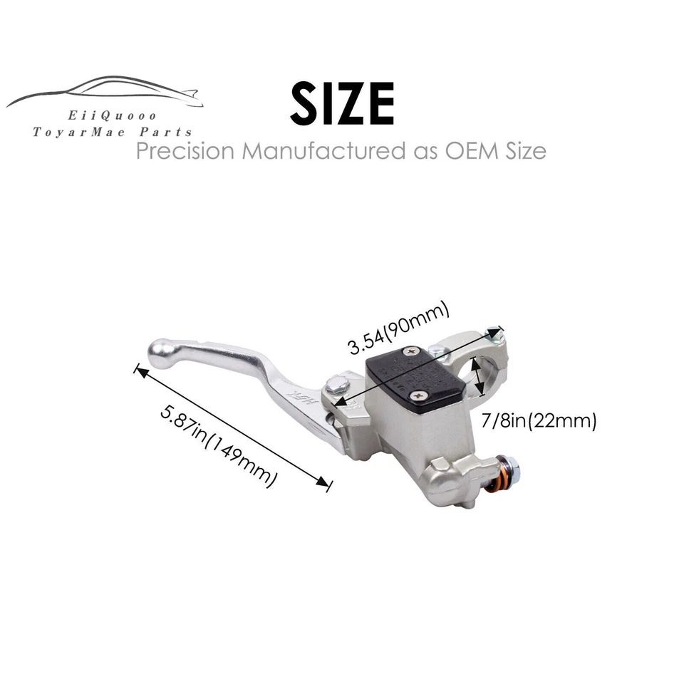 Palanca de freno del cilindro maestro de freno delantero para Husqvarna FE TE FC 250 350 501 450 Foto 3 de 4