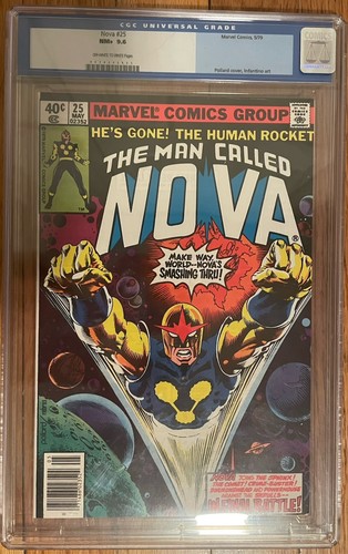 NOVA # 25 CGC 9.6 #0078352022 OWW Classic Cover! Joining MCU?