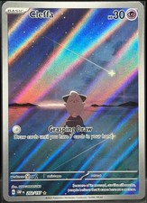 2023 Pokémon Obsidian Flames Cleffa 202/197 Illustration Rare IR on eBay