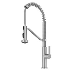 Oletto 20.5 In. 2-Function 360  Spout Swivel Single Handle Pull down Kitchen Fau